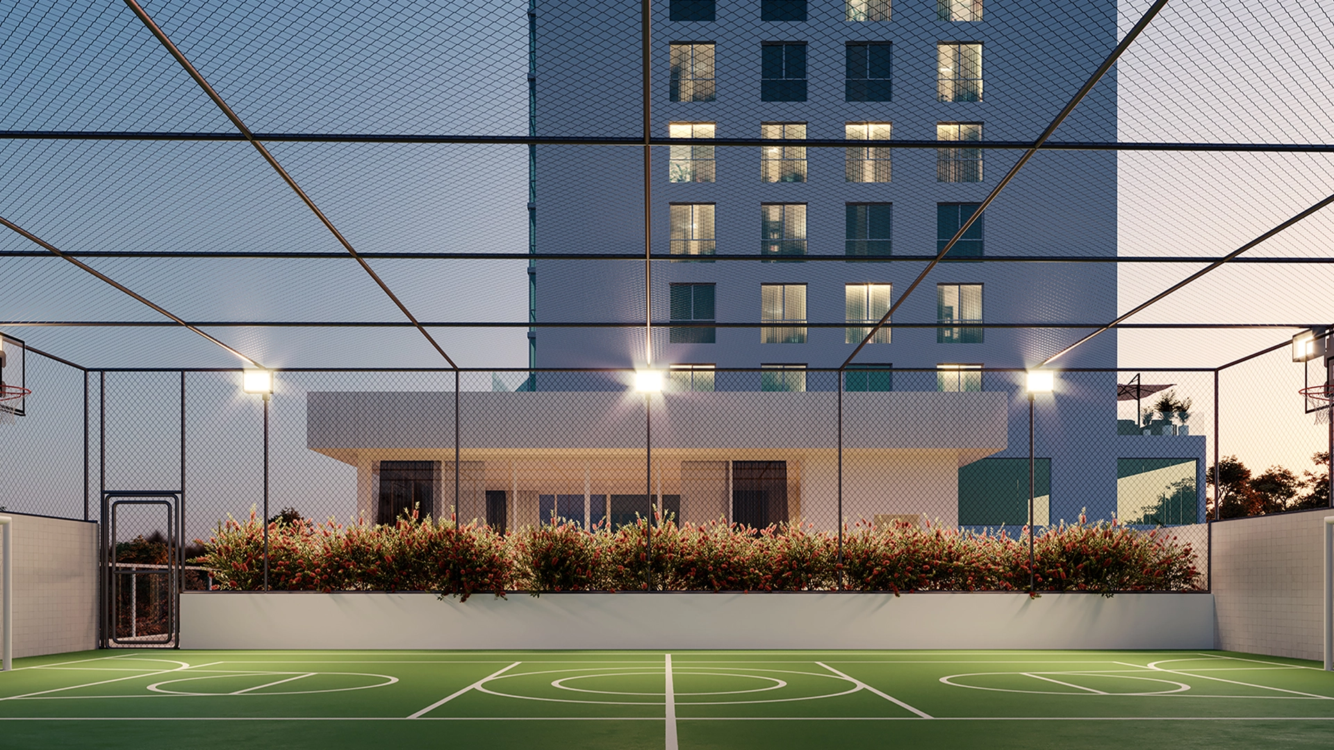 Horizon Residence - Horizon Residence - quadra esportiva